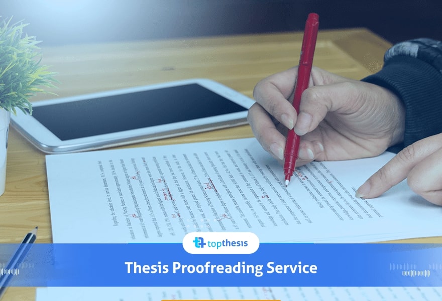 Professional Thesis Proofreading Service