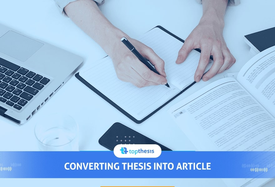 Creating an Article out of Dissertation or Thesis
